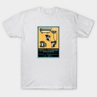 1910 Bathroom Fixtures T-Shirt